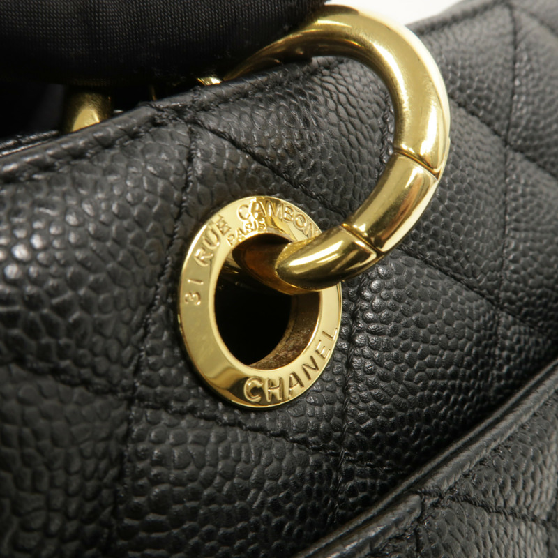 CHANEL 牛皮皮革GST鏈帶肩背袋-13