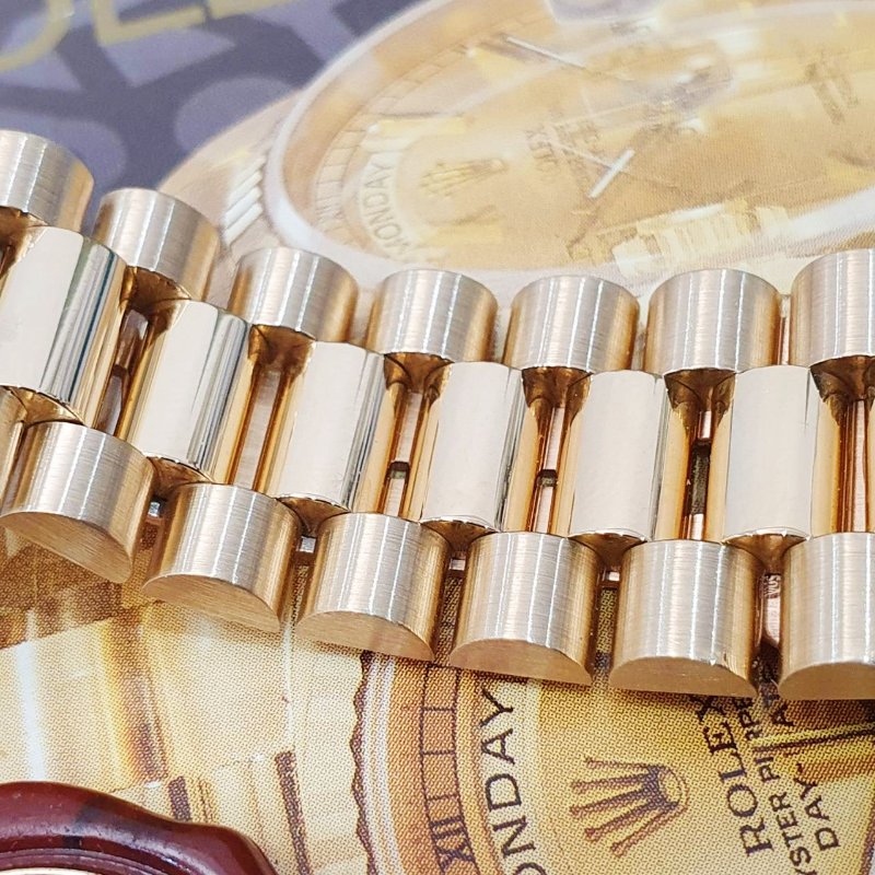 【大眾名錶】ROLEX 勞力士18238 Day-Date 蠔式18K 原廠MR多層鑽面盤 台灣公司貨 全配件 原廠錶帶未整理 大眾名錶B1280-7