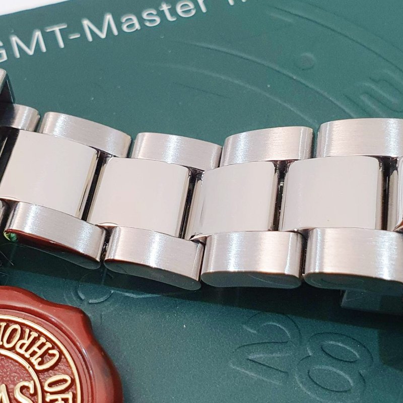 【大眾名錶】ROLEX 勞力士116710LN改116759SARU 2011/06 GMT兩地時區 精鑲紅藍寶石鑽圈/鑽腳 錶徑40mm 自動上鍊 大眾名錶G258-7