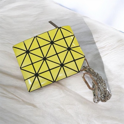 莉亞精品♡ Issey Miyake 三宅一生 掛鏈卡包 零錢包 二手美品