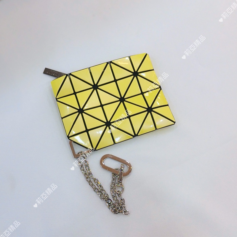 莉亞精品♡ Issey Miyake 三宅一生 掛鏈卡包 零錢包 二手美品-3