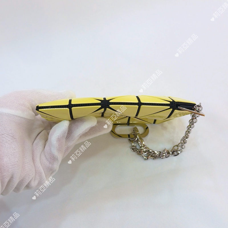 莉亞精品♡ Issey Miyake 三宅一生 掛鏈卡包 零錢包 二手美品-6