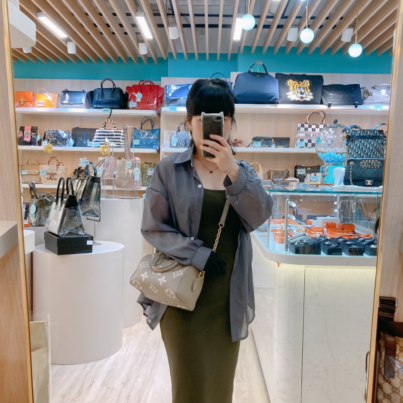 MS0691	Louis Vuitton 路易威登小號肩帶兩用包包 Speedy Bandouliere 20 Calfskin Giant Monogram-1