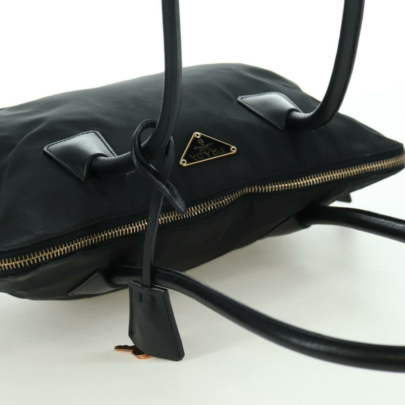 【日本直送】PRADA 單肩包 尼龍 金色 黑色 正品 ARZ677V-5