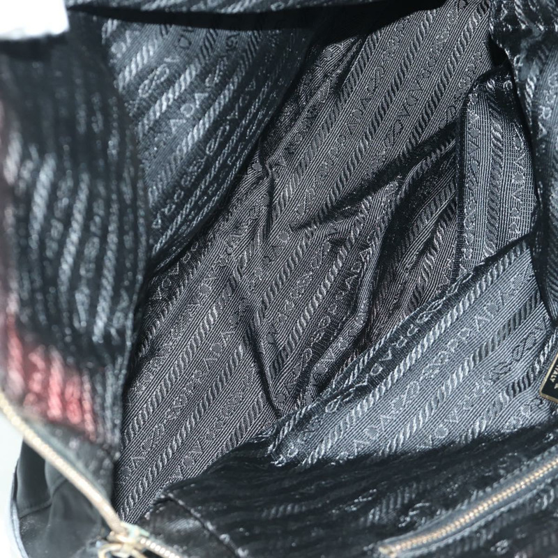 【日本直送】PRADA 單肩包 尼龍 金色 黑色 正品 ARZ677V-8