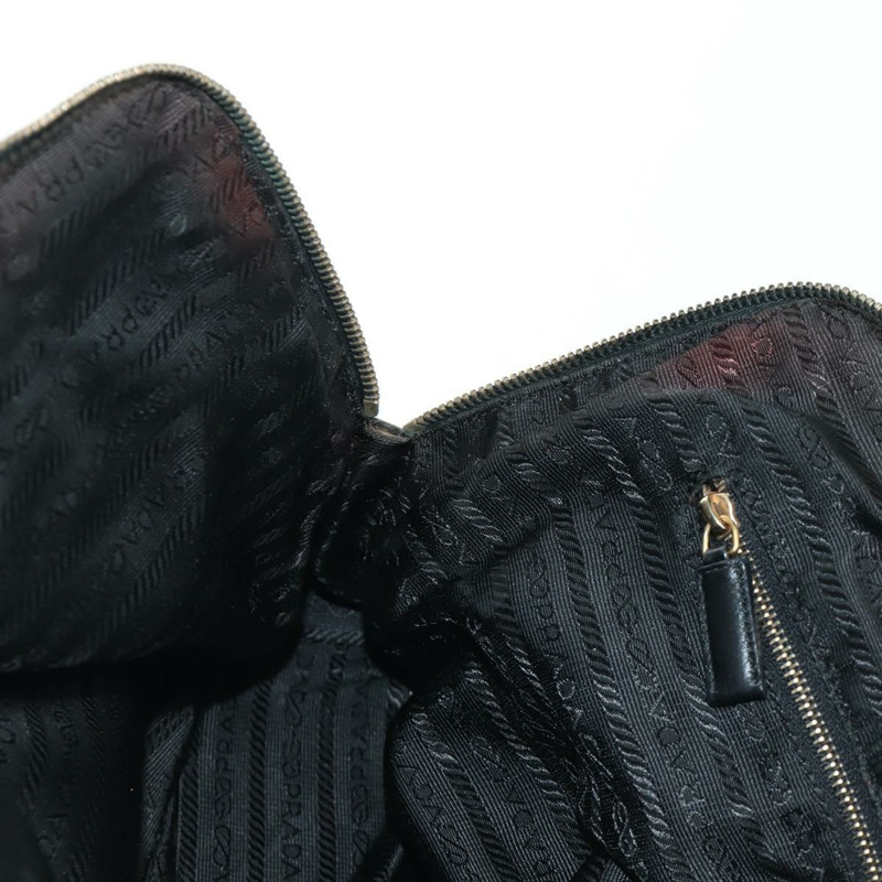 【日本直送】PRADA 單肩包 尼龍 金色 黑色 正品 ARZ677V-20