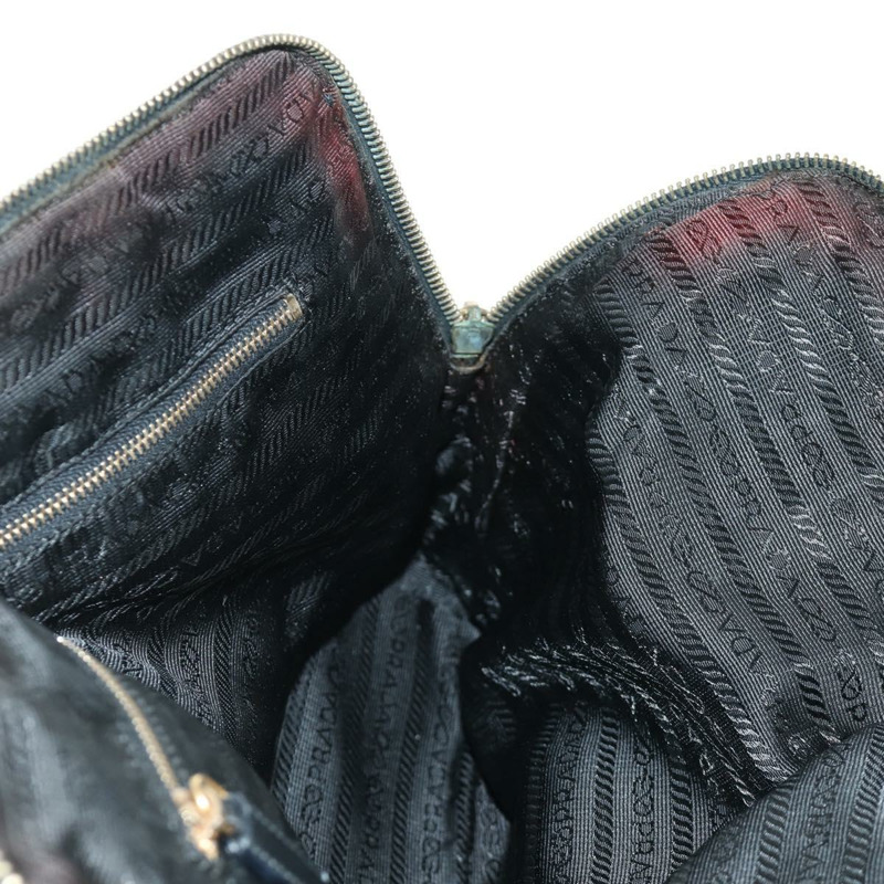 【日本直送】PRADA 單肩包 尼龍 金色 黑色 正品 ARZ677V-21