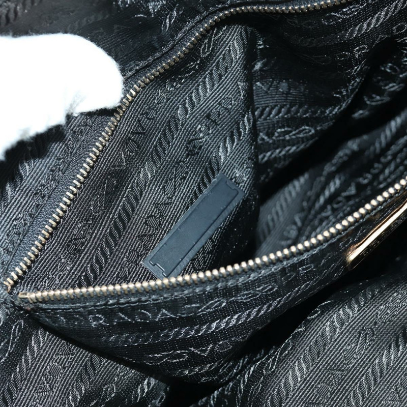 【日本直送】PRADA 單肩包 尼龍 金色 黑色 正品 ARZ677V-25