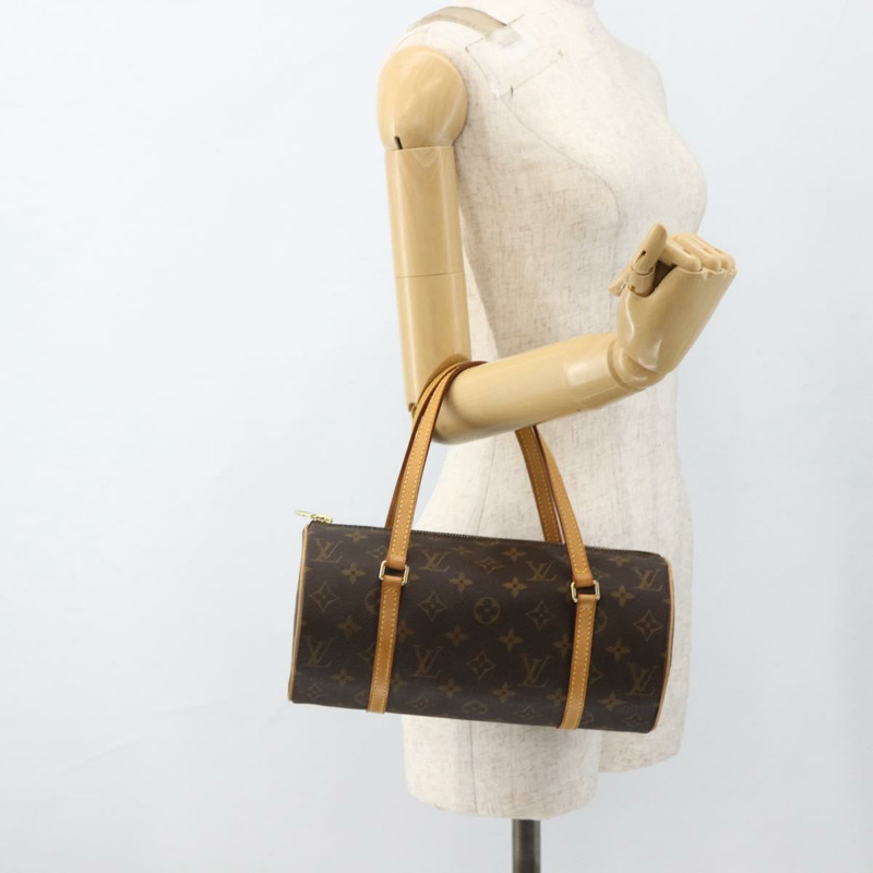 【日本直送】路易威登 Monogram Papillon 26 手提包 M51386 LV Auth fm5282A-20
