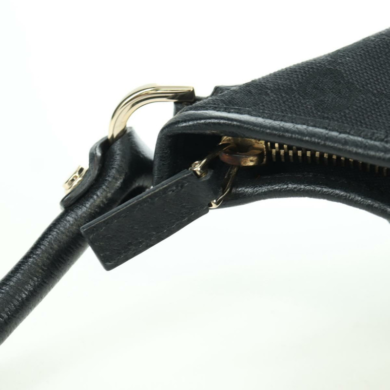 【日本直送】GUCCI GG帆布Abbey單肩包 黑色金色 180738 正品 AMZ541V-8