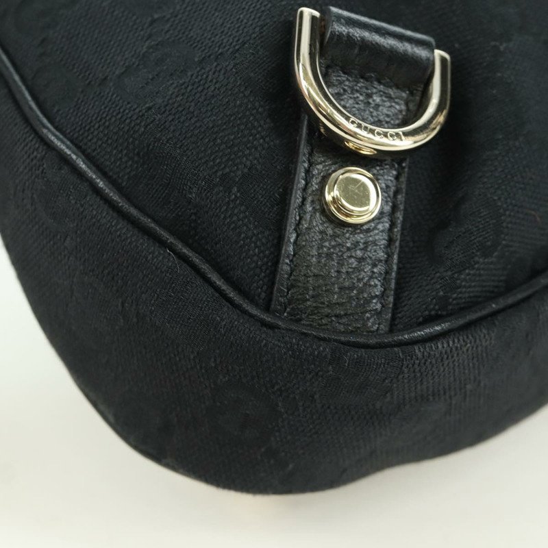 【日本直送】GUCCI GG帆布Abbey單肩包 黑色金色 180738 正品 AMZ541V-13
