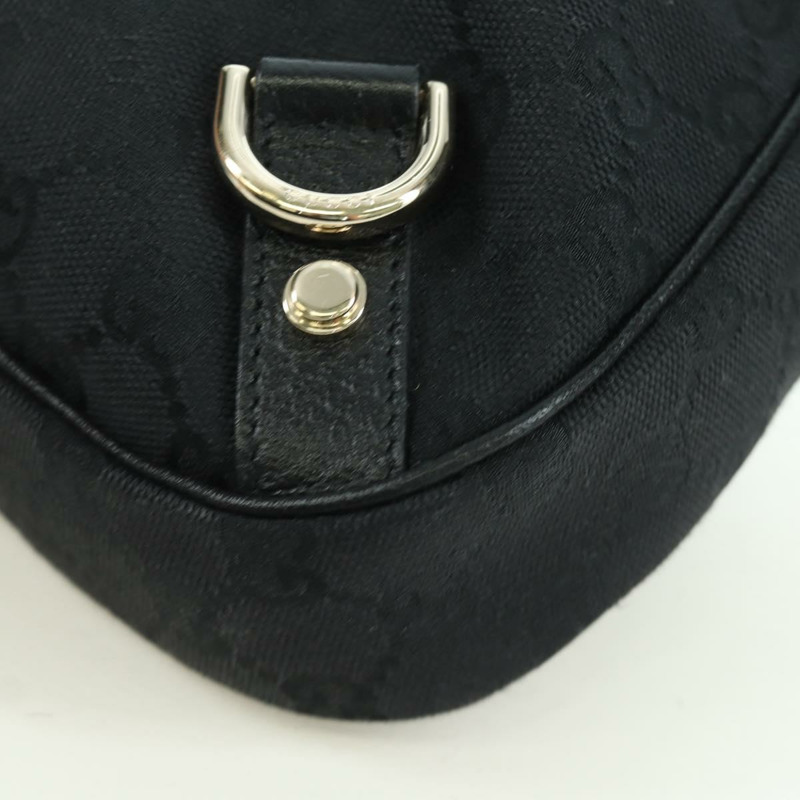 【日本直送】GUCCI GG帆布Abbey單肩包 黑色金色 180738 正品 AMZ541V-14