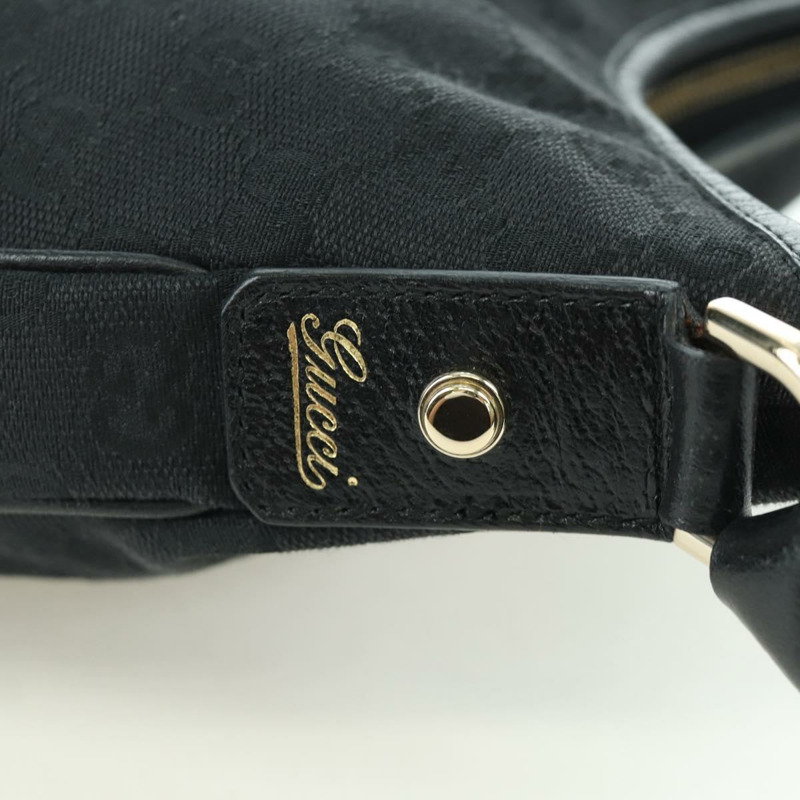 【日本直送】GUCCI GG帆布Abbey單肩包 黑色金色 180738 正品 AMZ541V-17