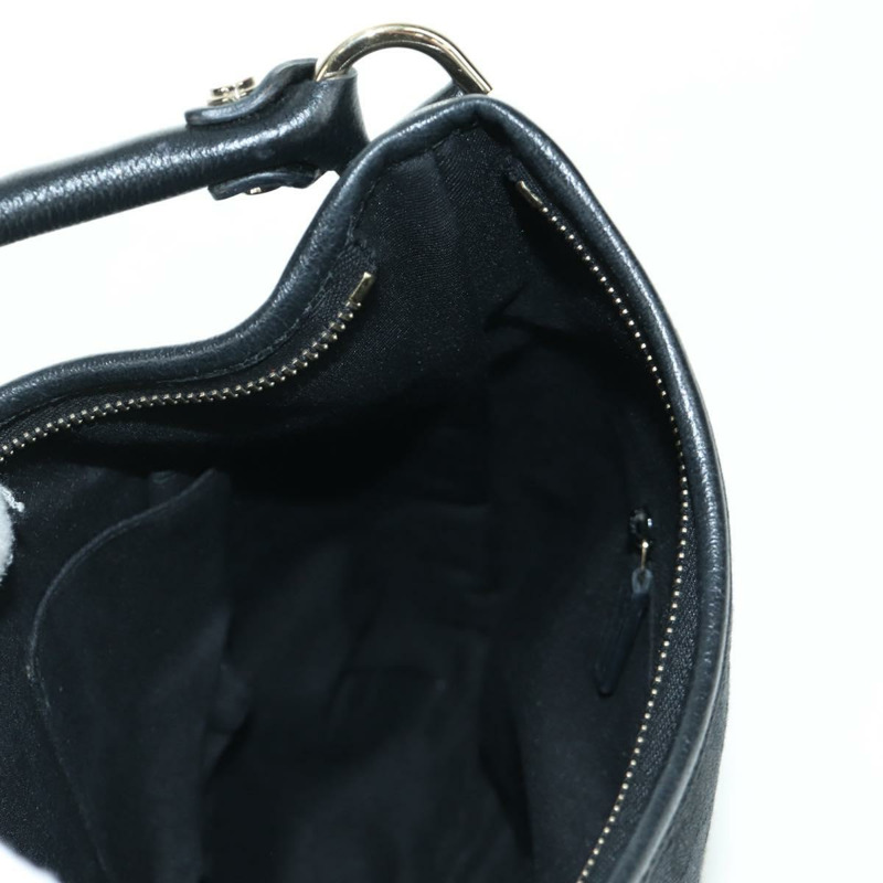 【日本直送】GUCCI GG帆布Abbey單肩包 黑色金色 180738 正品 AMZ541V-19