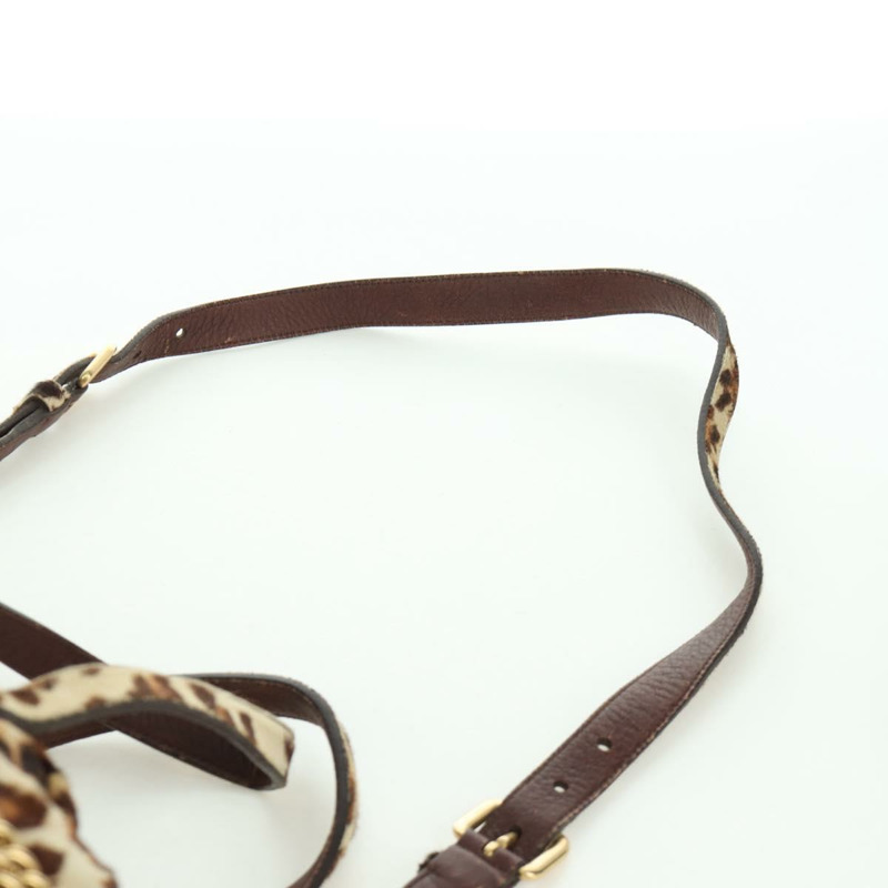 【日本直送】PRADA 手提包 Unborn 小牛皮 2way Brown Auth YKZ564SAV-14