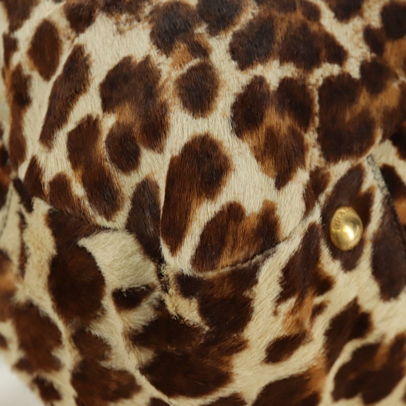 【日本直送】PRADA 手提包 Unborn 小牛皮 2way Brown Auth YKZ564SAV-17