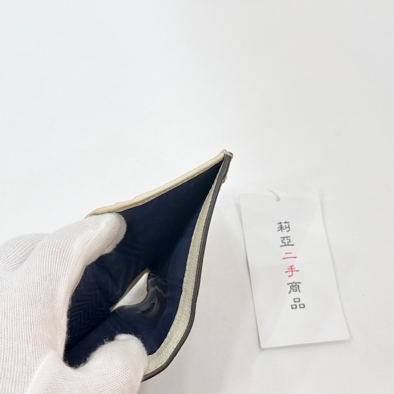 莉亞精品♡ Gucci 老花對開短夾 二手-8