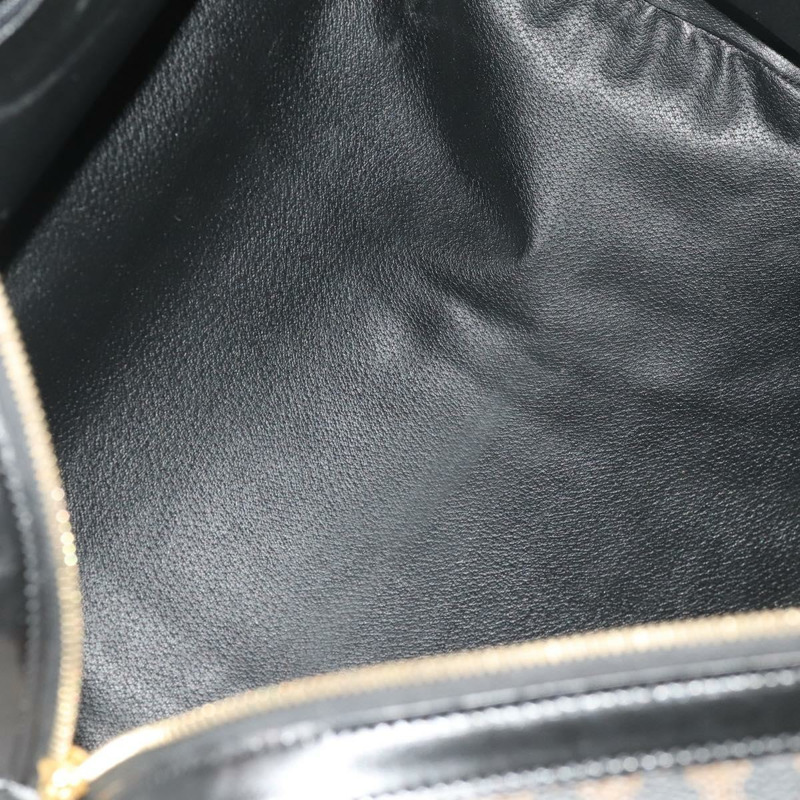 【日本直送】CELINE Macadam帆布波士頓包 PVC皮革 黑色金色 正品 BAZ801V-10