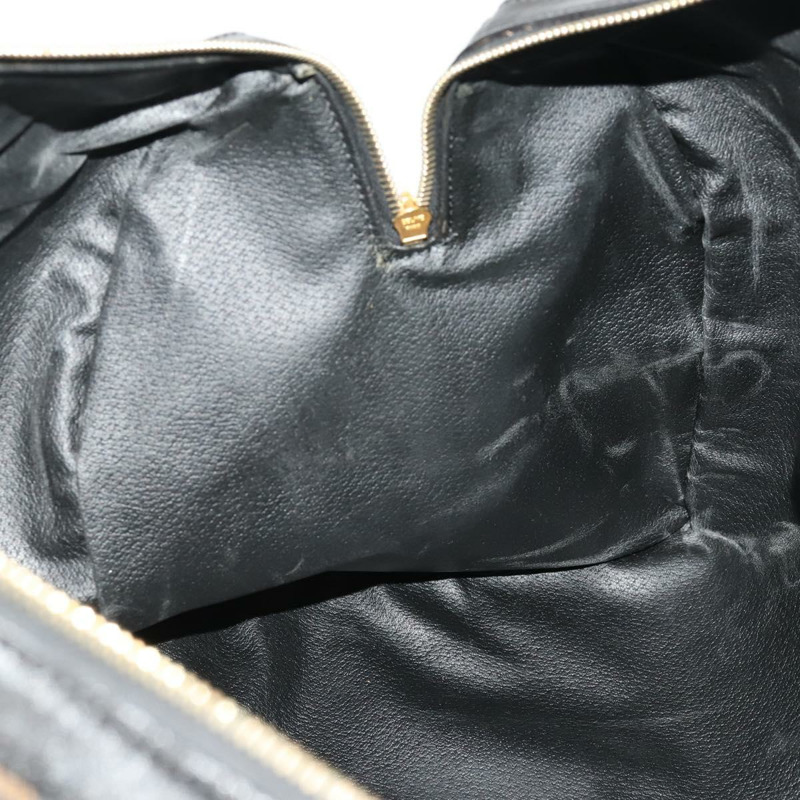 【日本直送】CELINE Macadam帆布波士頓包 PVC皮革 黑色金色 正品 BAZ801V-20