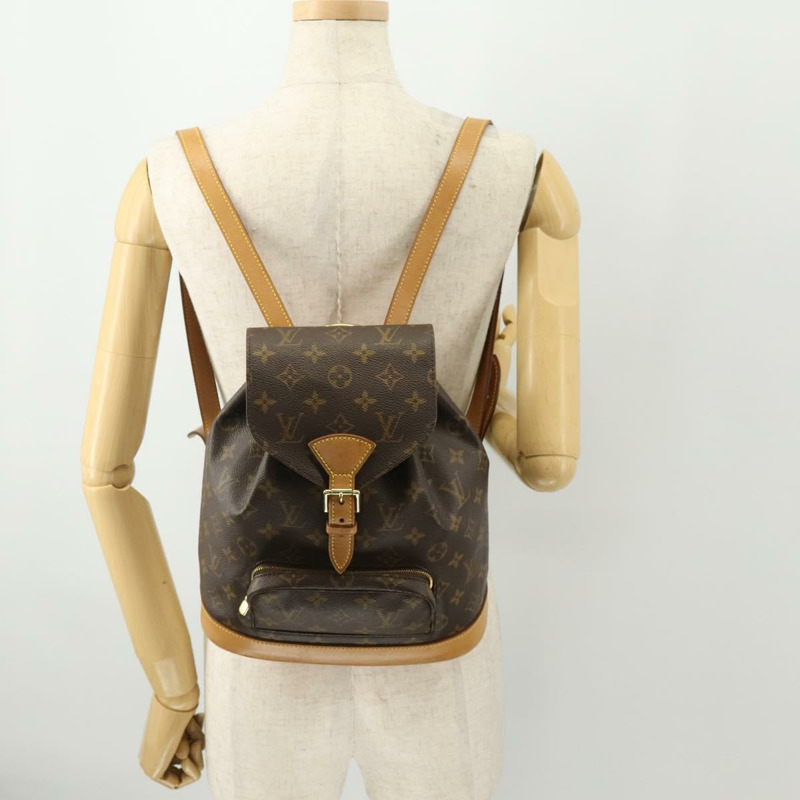【日本直送】路易威登 Monogram Montsouris 中型背包 M51136 LV 正品 174331V-27