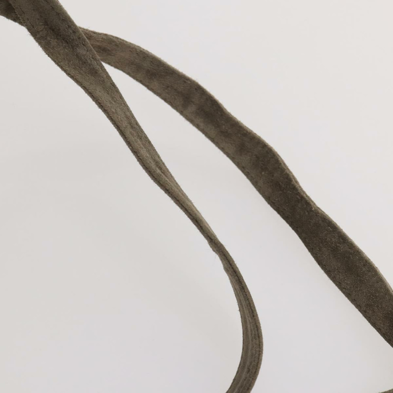 【日本直送】FENDI 皮草米色銀色雙肩包 Auth YKZ827A-8