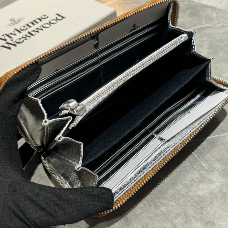 【全新品🔥】Vivienne Westwood  經典拉鍊長夾-3