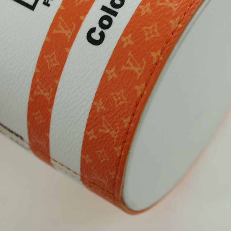 【日本直送】路易威登 LV 彩繪罐形單肩背包 PVC 橙色 M81590 正品 YKZ991SM-18