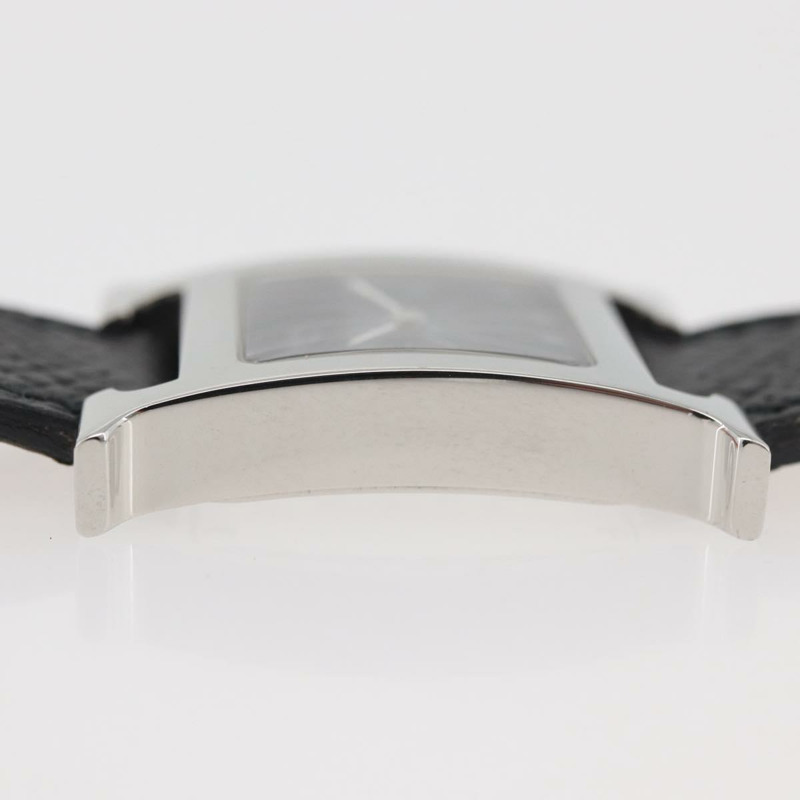 【日本直送】愛馬仕 H-Watch HH1.210 型號腕錶，黑色真皮錶帶，正品編號 174160A-9