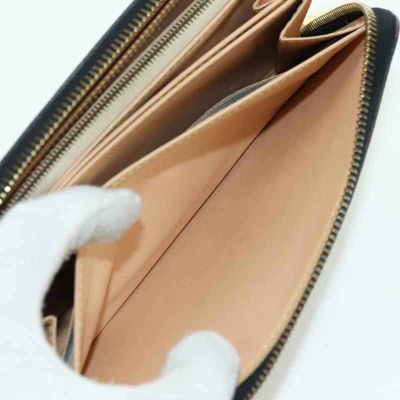 【日本直送】路易威登 Monogram Multicolor Zippy 皮夾 黑色 M60243 LV 正品 BA12070V-20