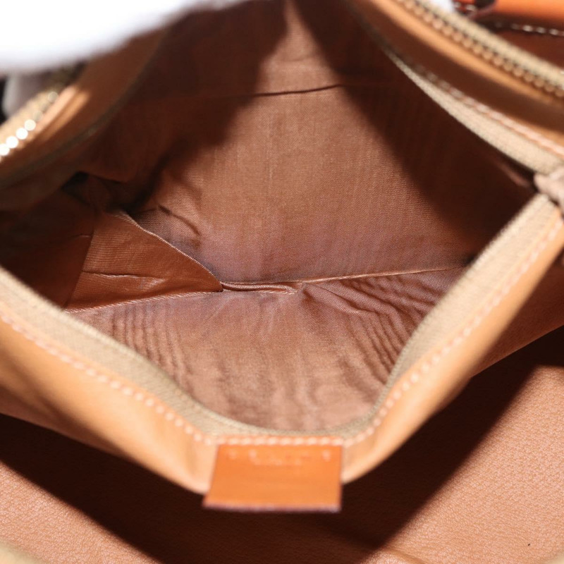 【日本直送】CELINE Macadam帆布迷你波士頓包 PVC皮革 棕色金色 正品 am11293A-10