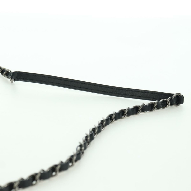 【日本直送】香奈兒 (CHANEL) 頂部手柄 25 鏈條包 斜紋軟呢 多色 銀色 CC 正品 YKZ1266SAM-14