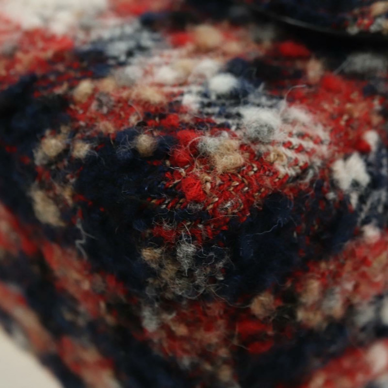 【日本直送】香奈兒 (CHANEL) 頂部手柄 25 鏈條包 斜紋軟呢 多色 銀色 CC 正品 YKZ1266SAM-16