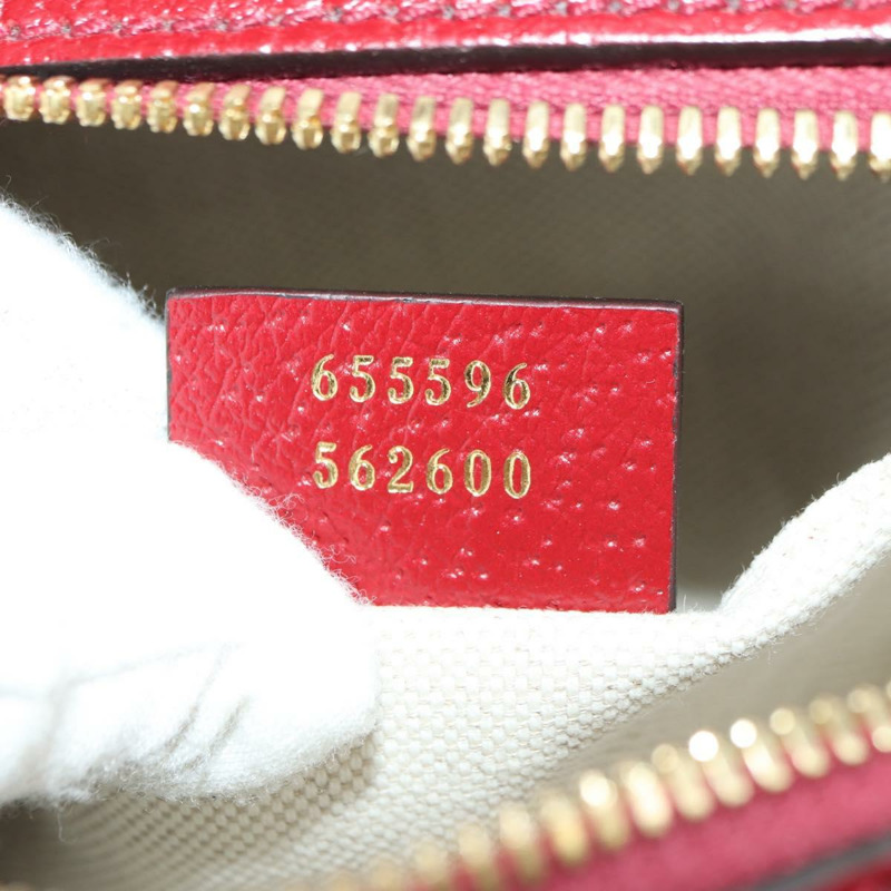 【日本直送】GUCCI Micro GG Supreme哆啦A夢聯名手提包 PVC 米色 655596 正品 YKZ1361M-11