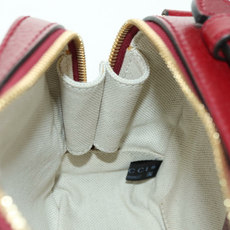 【日本直送】GUCCI Micro GG Supreme哆啦A夢聯名手提包 PVC 米色 655596 正品 YKZ1361M-23