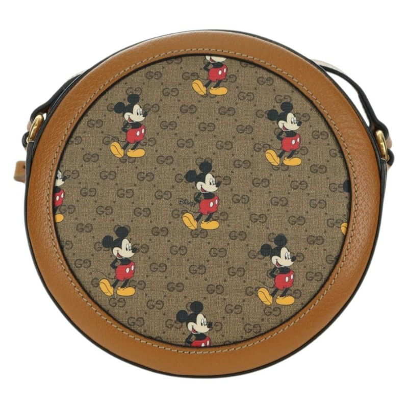 【日本直送】GUCCI Micro GG Supreme Disney 聯名手提包 PVC 米色 603938 正品 YKZ1245M-1