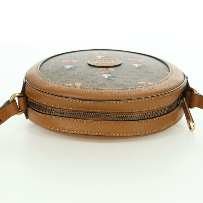【日本直送】GUCCI Micro GG Supreme Disney 聯名手提包 PVC 米色 603938 正品 YKZ1245M-5