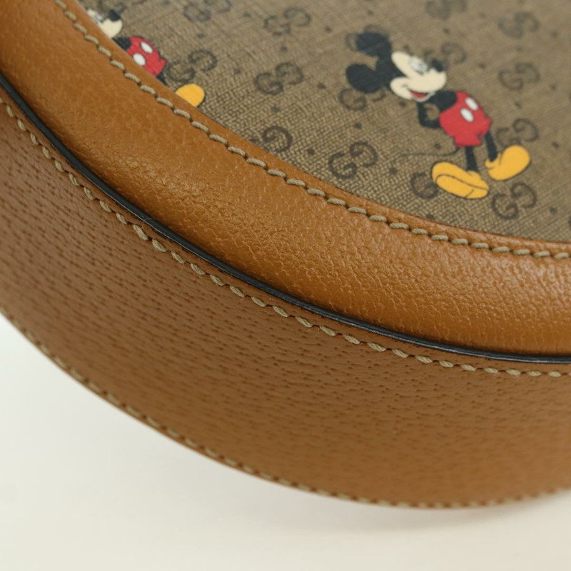 【日本直送】GUCCI Micro GG Supreme Disney 聯名手提包 PVC 米色 603938 正品 YKZ1245M-16