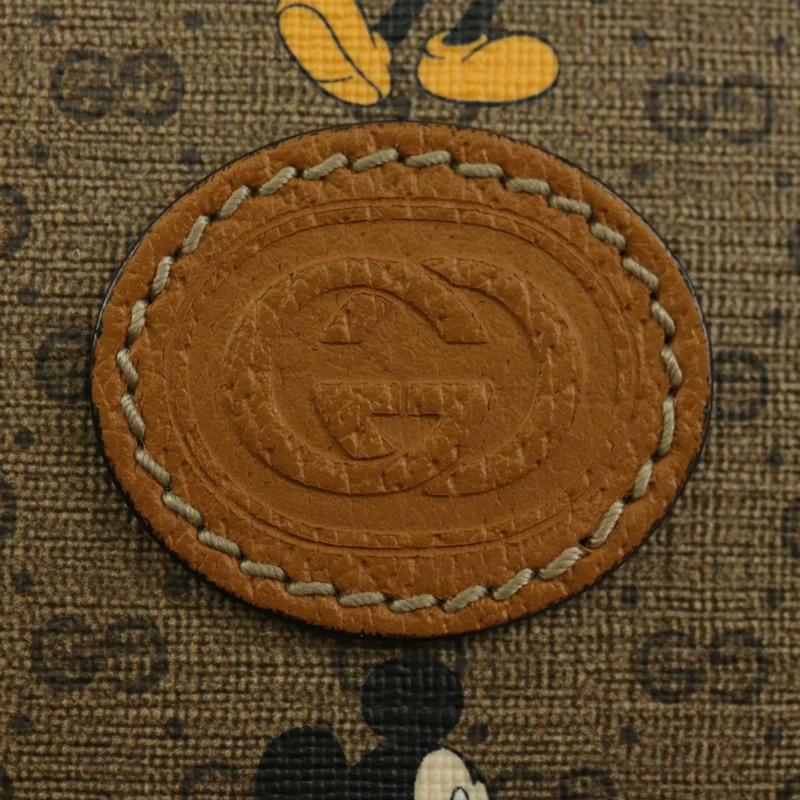 【日本直送】GUCCI Micro GG Supreme Disney 聯名手提包 PVC 米色 603938 正品 YKZ1245M-18