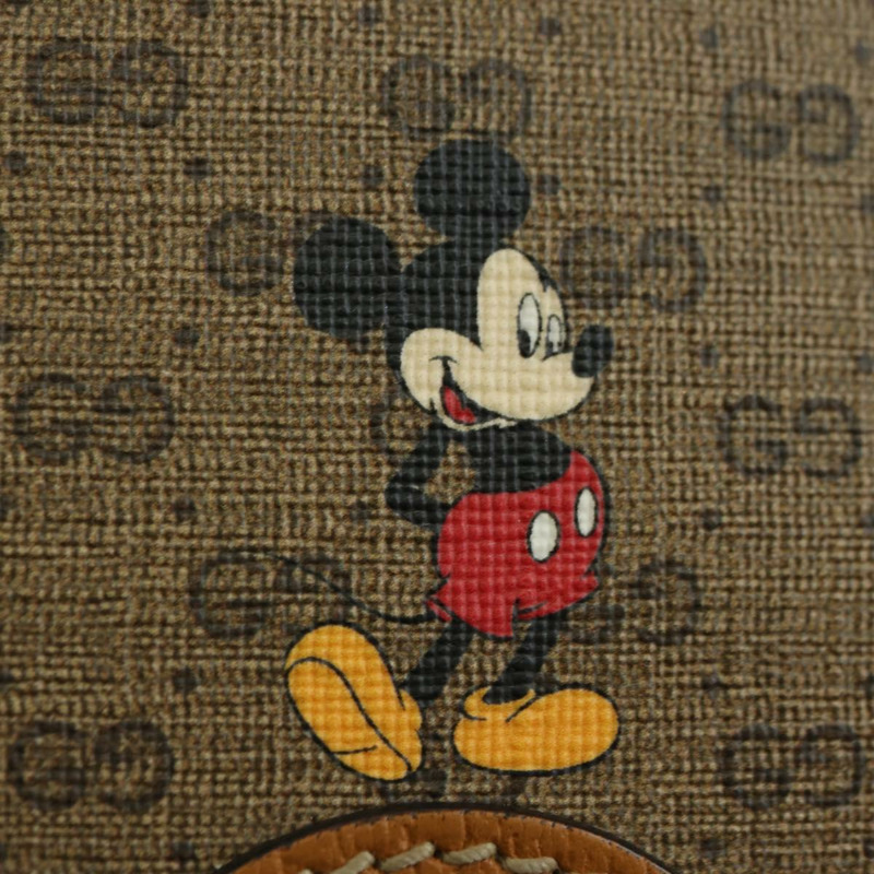 【日本直送】GUCCI Micro GG Supreme Disney 聯名手提包 PVC 米色 603938 正品 YKZ1245M-19