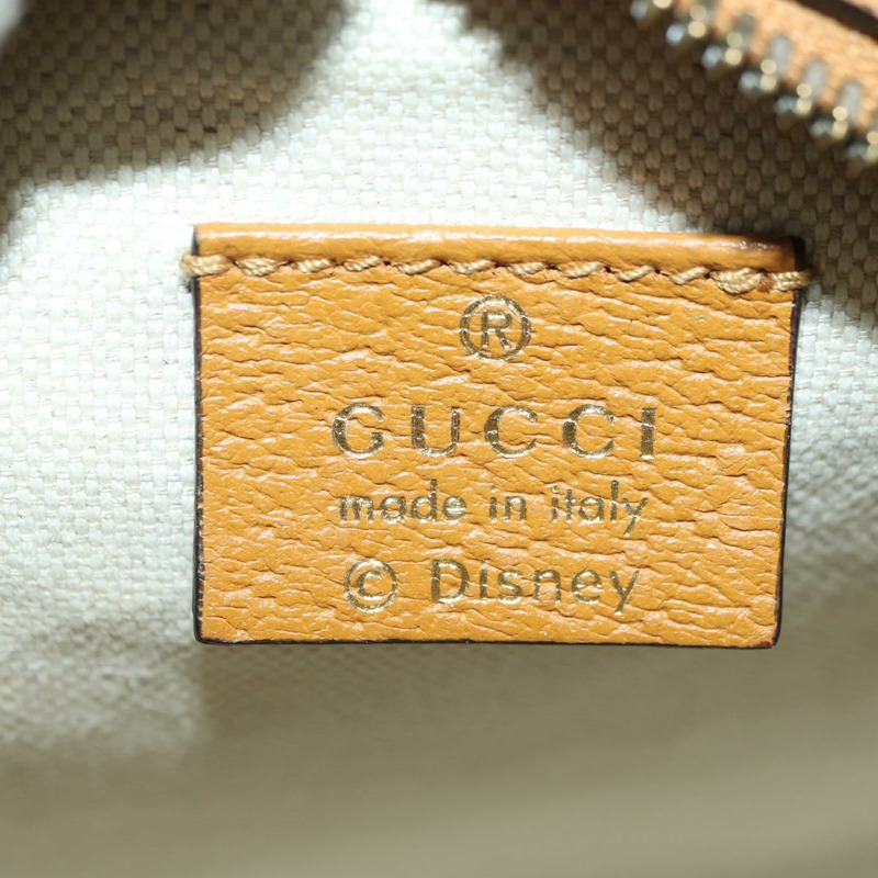 【日本直送】GUCCI Micro GG Supreme Disney 聯名手提包 PVC 米色 603938 正品 YKZ1245M-20