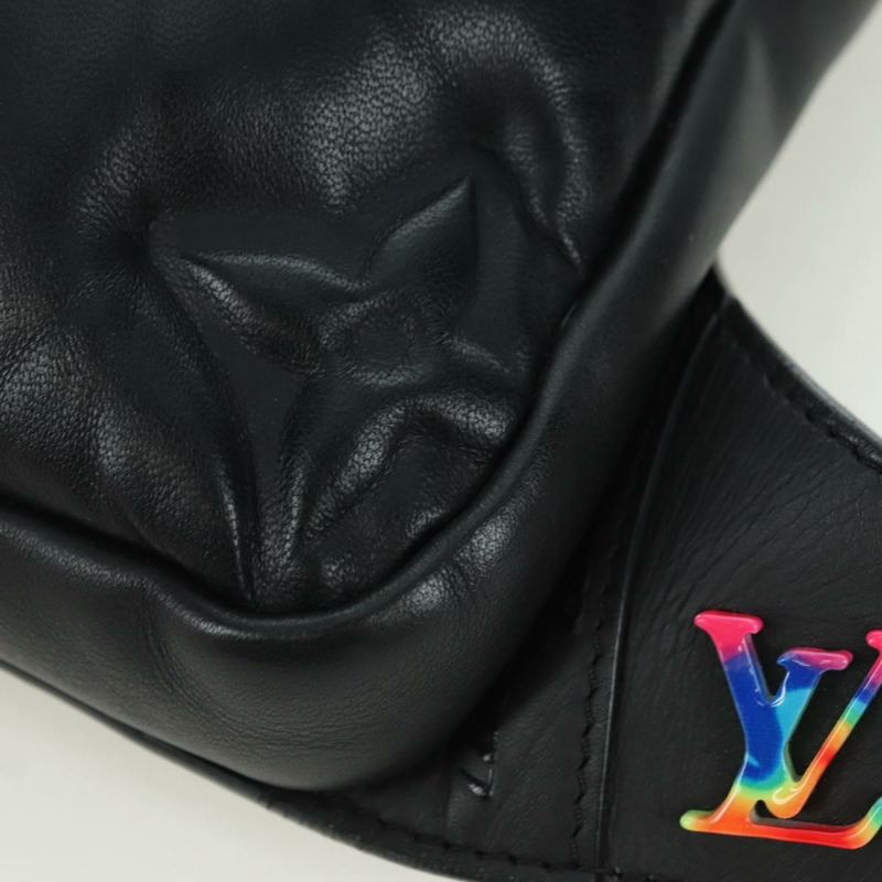 【日本直送】路易威登不對稱斜背包，羊皮材質，黑色，M68773，LV正品，YKZ1318SAM-15