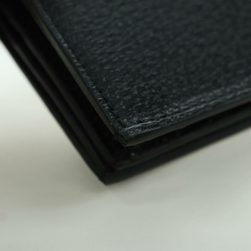 【日本直送】GUCCI 馬銜扣肩挎皮夾 皮革 Adidas 黑色金色 702248 正品 YKZ1233M-16