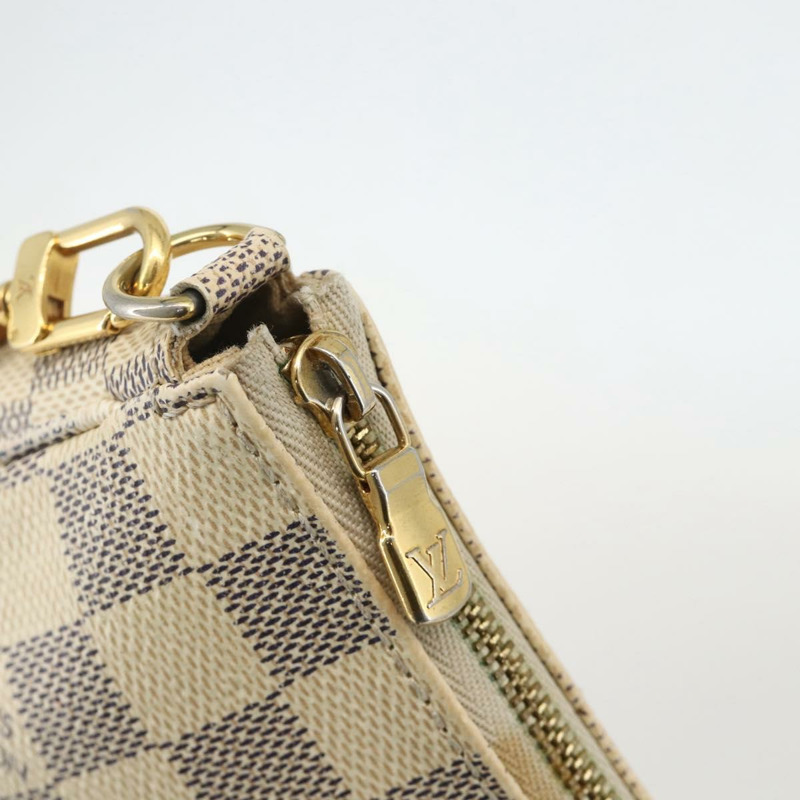 【日本直送】路易威登 Damier Azur 手拿包配件袋 N41207 LV 正品 YKZ1550A-9