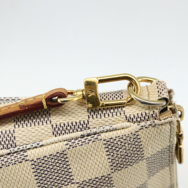 【日本直送】路易威登 Damier Azur 手拿包配件袋 N41207 LV 正品 YKZ1550A-17