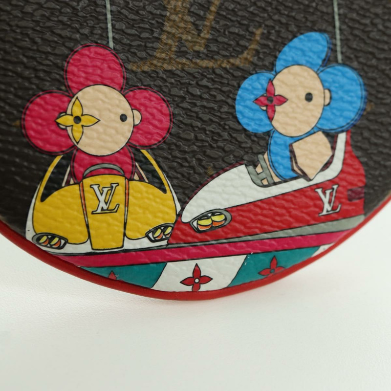 【日本直送】路易威登 Monogram Porte Monnaie 圓形皮夾 Vivienne M69749 正品 YKZ1503M-7