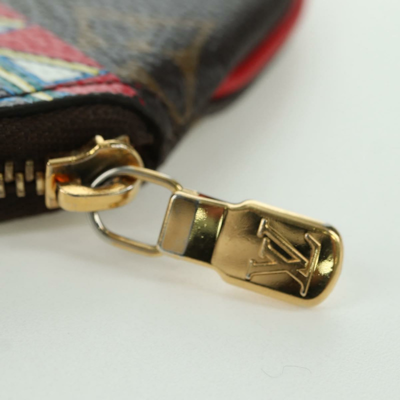 【日本直送】路易威登 Monogram Porte Monnaie 圓形皮夾 Vivienne M69749 正品 YKZ1503M-8