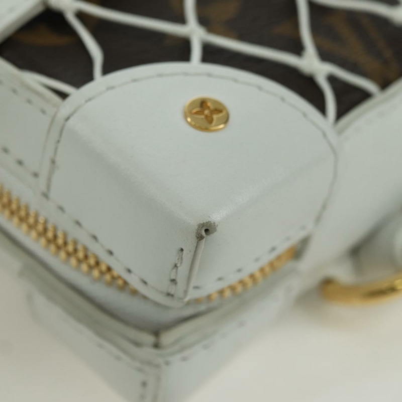 【日本直送】路易威登 Monogram NBA 軟行李箱手機盒包 白色 M80102 正品 175616SAM-8