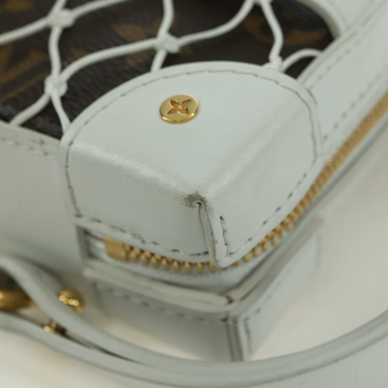 【日本直送】路易威登 Monogram NBA 軟行李箱手機盒包 白色 M80102 正品 175616SAM-16