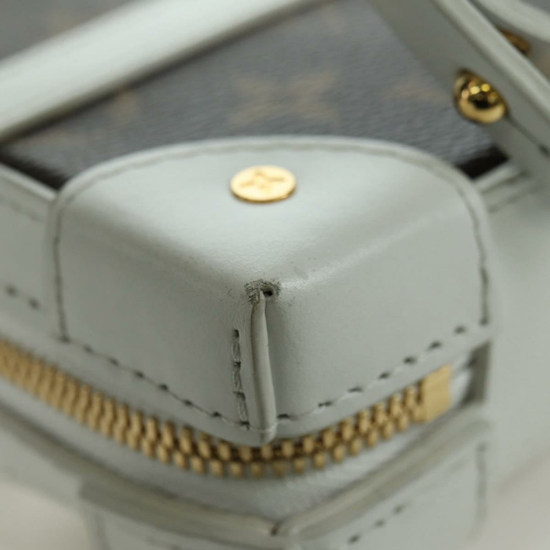 【日本直送】路易威登 Monogram NBA 軟行李箱手機盒包 白色 M80102 正品 175616SAM-17