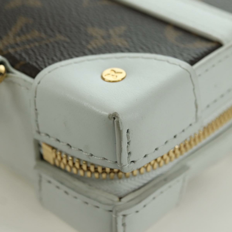 【日本直送】路易威登 Monogram NBA 軟行李箱手機盒包 白色 M80102 正品 175616SAM-18